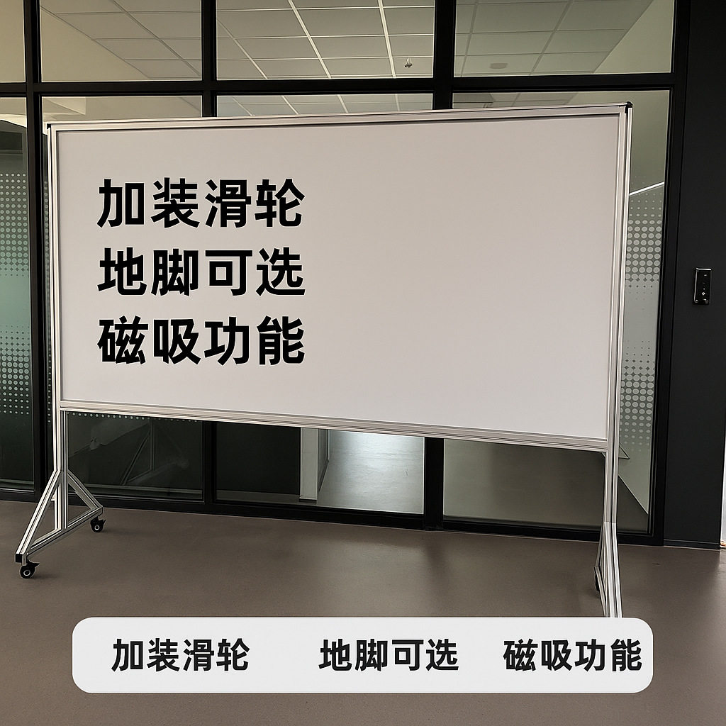 铝型材5S看板可设计车间现场管理展示牌白板看板信息栏