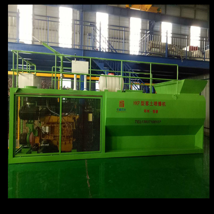 有机基材喷播植草设备边坡绿化设备郑州恒睿放心之选