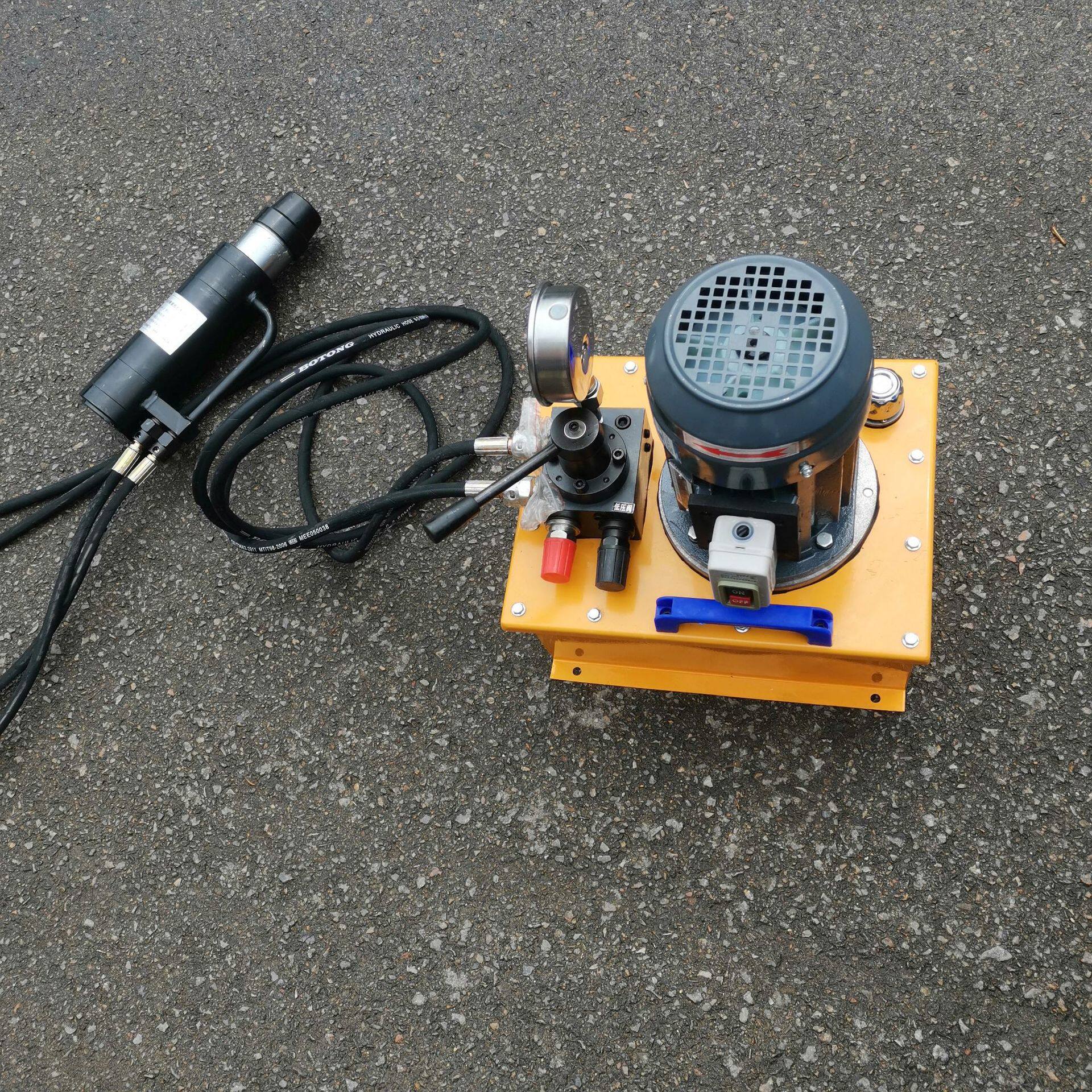 电动液压张拉机具煤矿用电动锚索张拉机桥梁预应力钢绞线张紧器