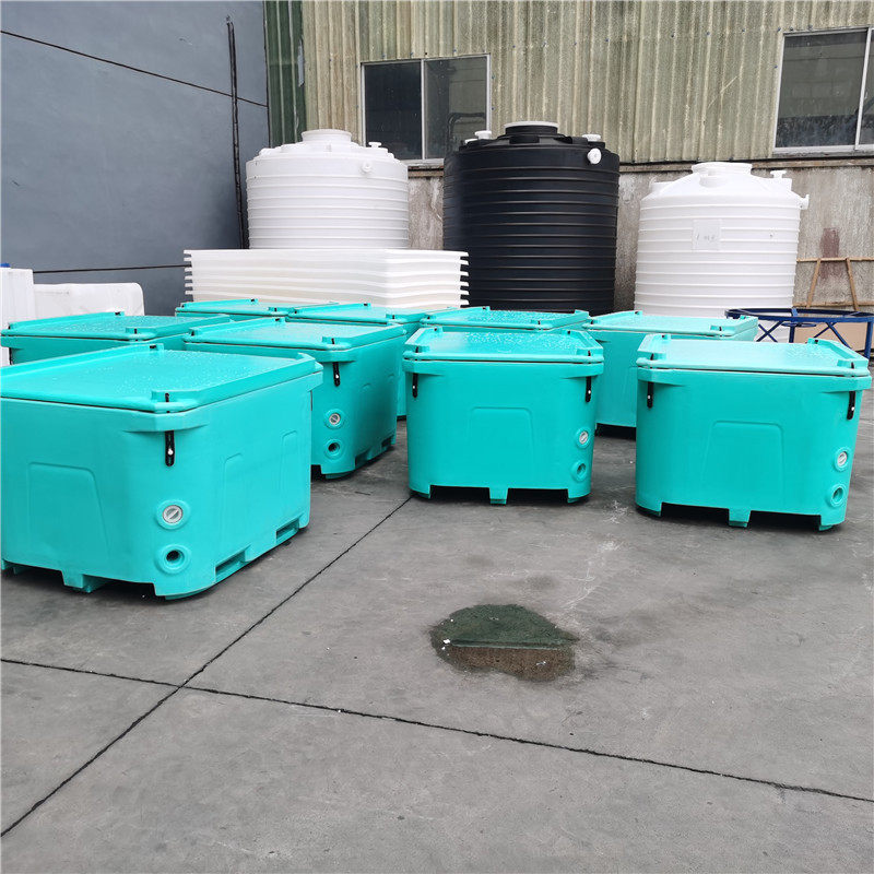 660L滚塑耐用保温箱冷暖两用果蔬海鲜浸泡桶双层耐磨异形