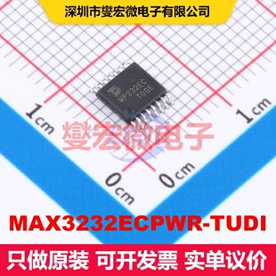 MAX3232ECPWR-TUDI TSSOP-16 驱动器/接收器/收发器 接口 集成芯