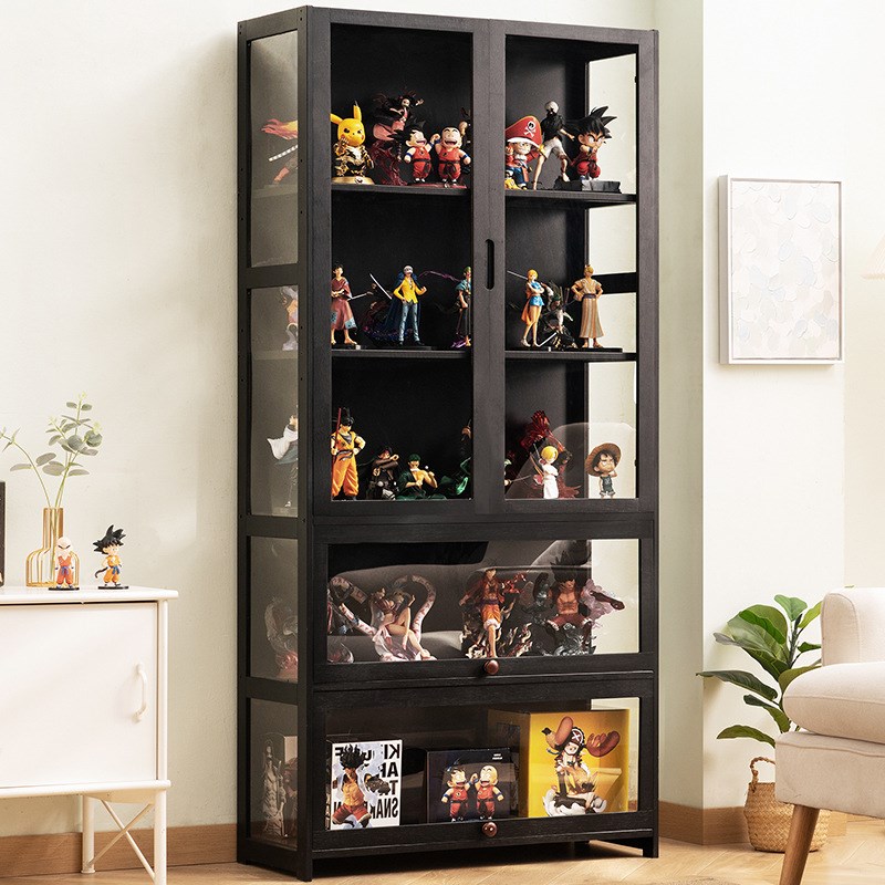 手办展示柜乐高亚克力展示架非玻璃产品模型玩具烟柜陈列柜子货架