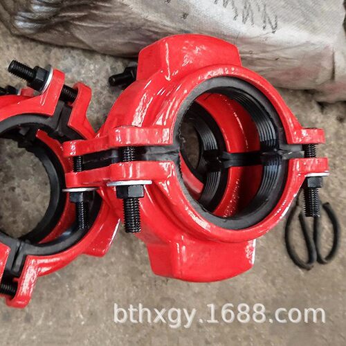 新品镀锌钢管消防卡箍沟槽管件修补器消防管道活接堵漏铸铁哈夫节