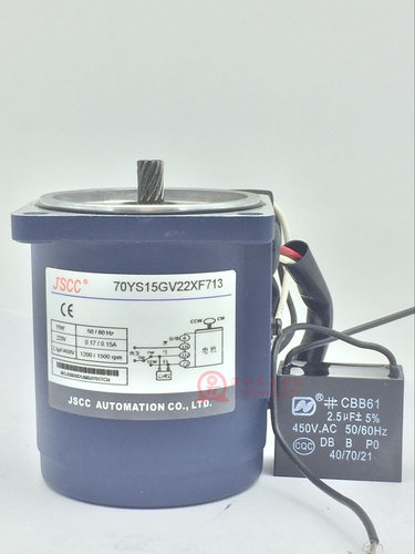 精研定速电机 70YS15GV22XF713 JSCC AUTOMATION CO.,LTD感应马达