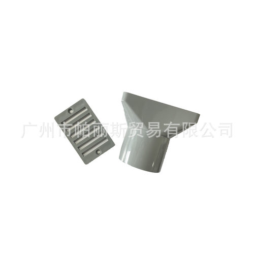 通用游泳池排水器圆形SP-1019 溢水口地漏更换配件-方形 灰色款