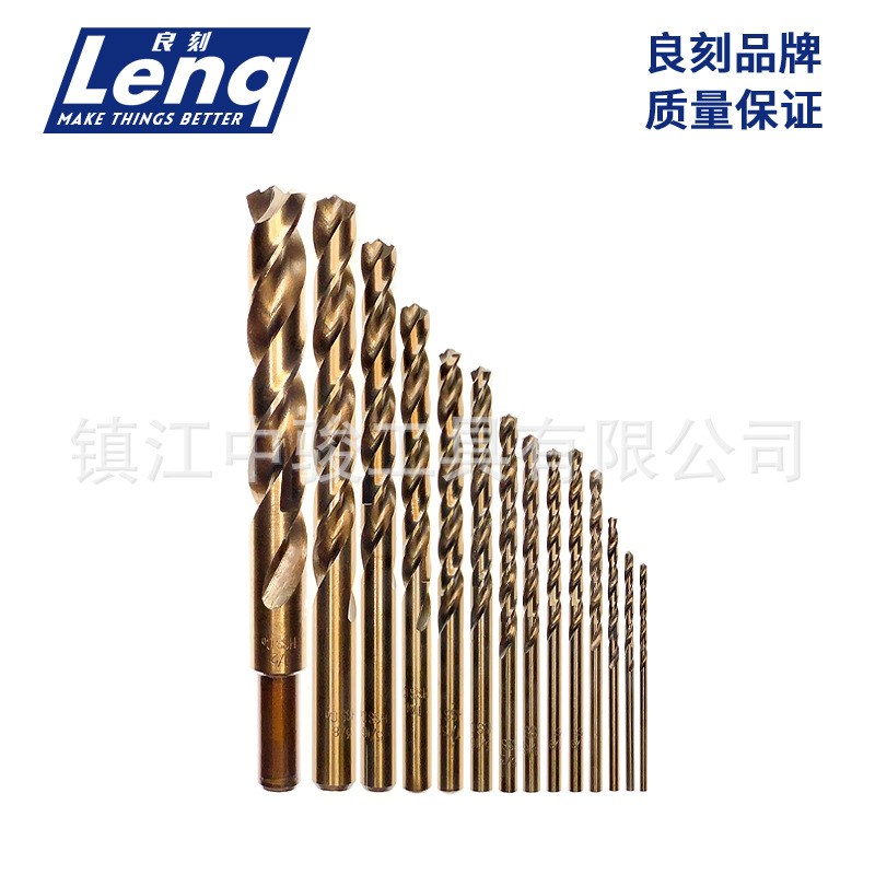 M35英制麻花钻多刃尖套装 14 PCS 1/16-1/2,13 PCS 1/16-1/4