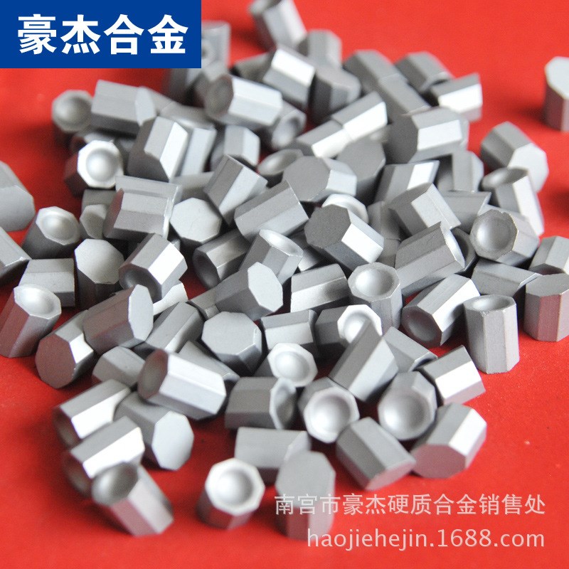 株洲硬质合金非标刀片 地质 矿山合金刀头YG8 T107