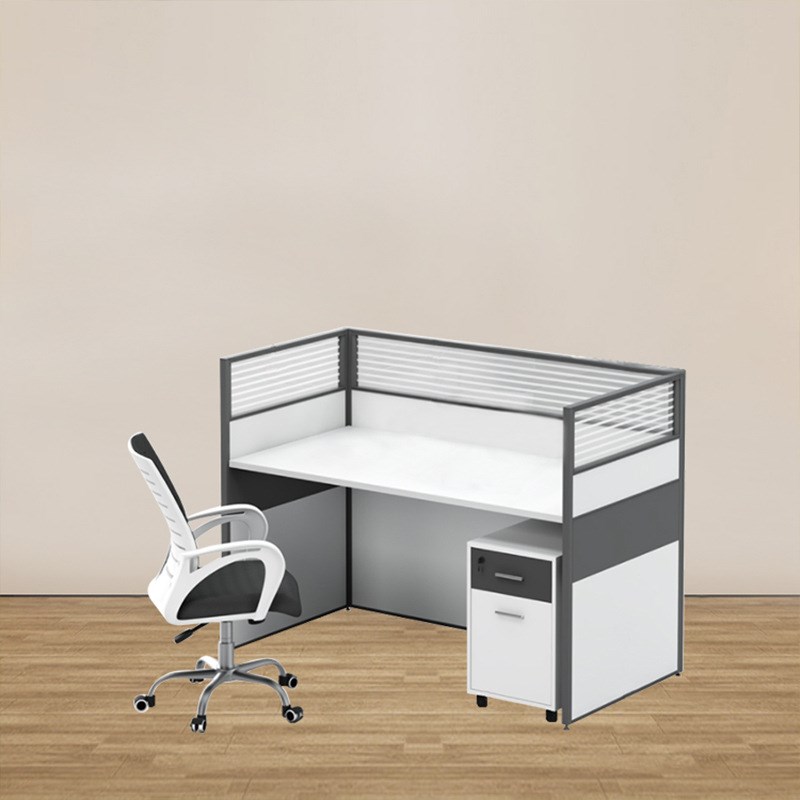 广东学校电动升降屏风桌办公桌椅组合学校学生考试隔断屏风电脑桌