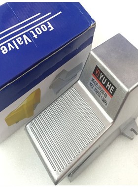 气动脚踏阀VF200-08脚踏气动开关 4F210-08 脚踩气阀一进两出 2分