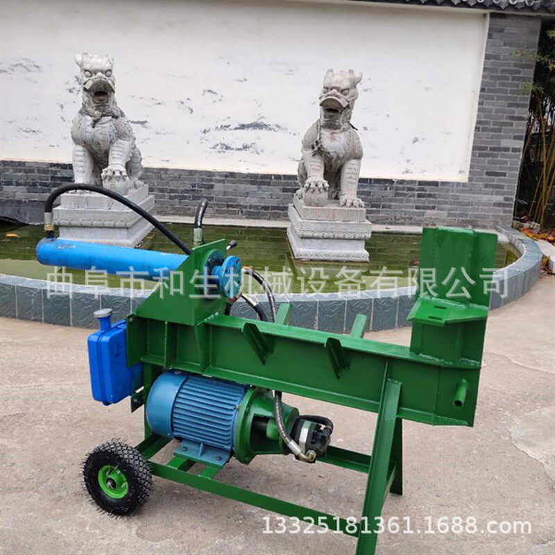 家用电动破木机各种型号单相电机液压劈柴机小型10吨劈材机可定做