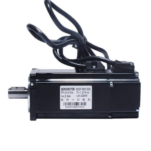 全新60ST-M01330交流伺服电机套装400W1.27N伺服驱动器3000转现货