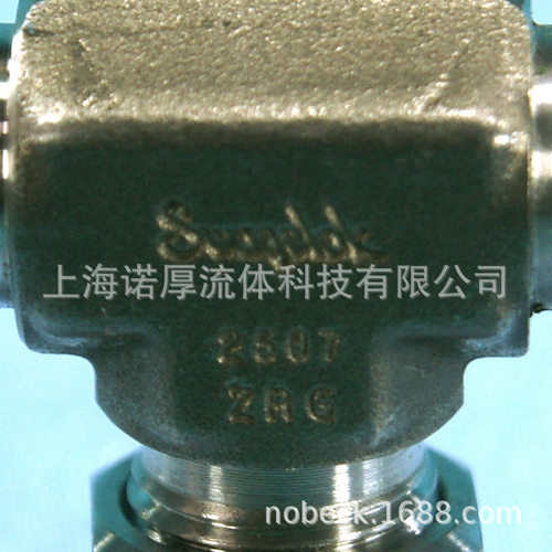 SAF 2507 超级双向 世伟洛克卡套管接头，3/8 in.  2507-600-3