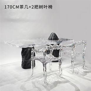 饰品家居客厅雕塑软装 酒店大厅桌面招财艺术品摆件透明装 工艺配饰