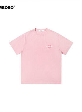 BOBO-LOVE 3.0系列圆领T恤  2025春夏季新款 爱心宽松休闲上衣女