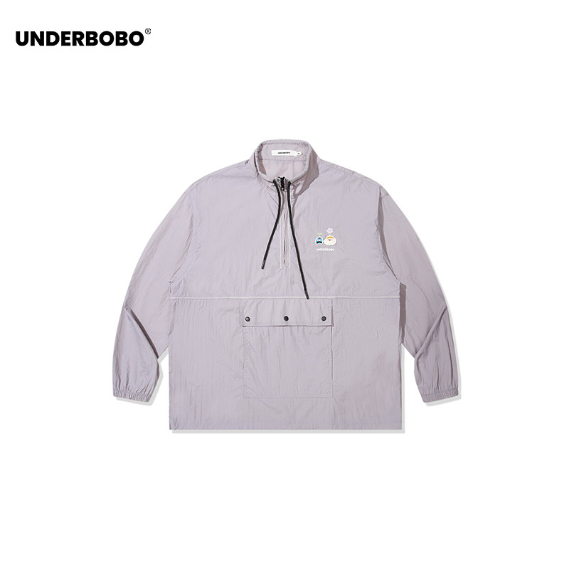 UNDERBOBO轻盈情侣款防晒套头衫