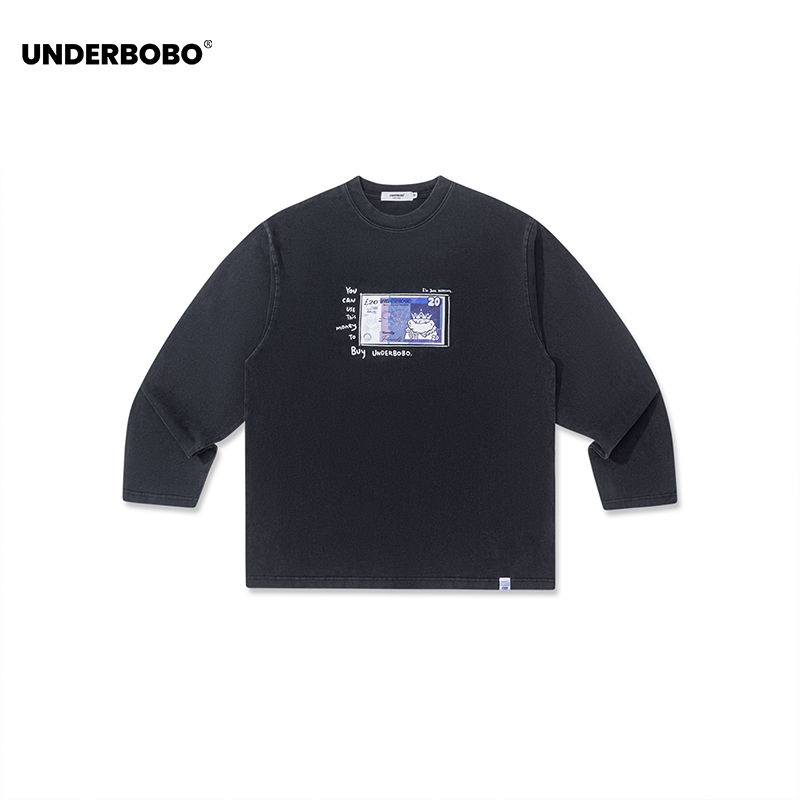 UNDERBOBO春夏25新款长袖T恤男女