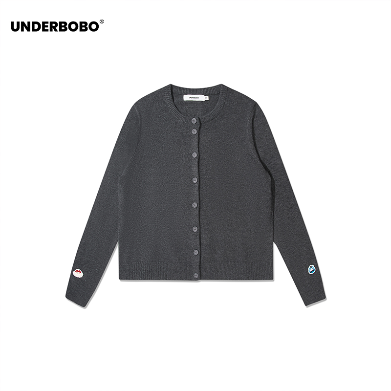 UNDERBOBO休闲慵懒秋冬开衫毛衣