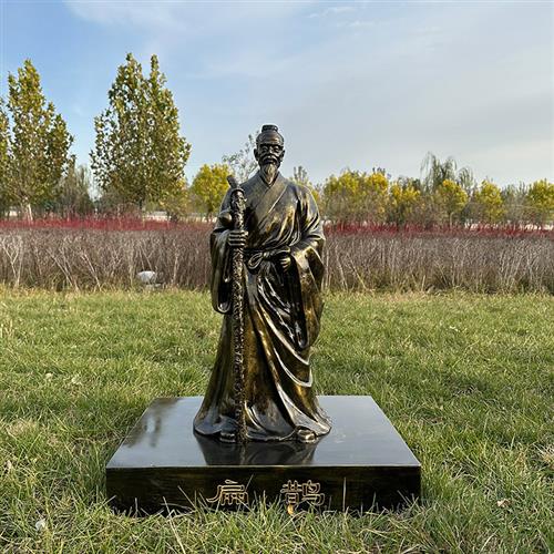 十大名医雕塑华佗扁鹊李时珍张仲景中医文化摆件玻璃钢人物定制