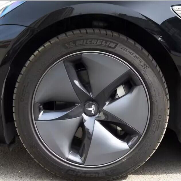 适用于特斯拉19-23款18寸轮毂盖Model3老款轮毂罩轮毂盖降低风阻
