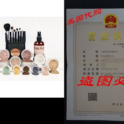 速发ULTIMATE KIT Full Size Mineral Makeup Set Matte Foundati