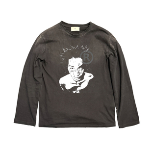 十卟SHIBU 摇滚朋克青年暗黑潮流先锋反叛ins穿搭长袖punk上衣T恤