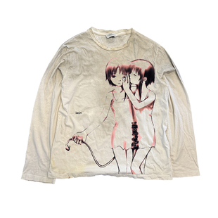 十卟SHIBU 美式复古水洗做旧Remake 街头厌世颓废风轻朋克上衣