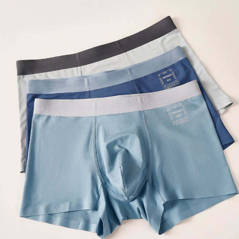 健将8K246莫代尔薄款透气无痕舒适四角短裤抗菌运动宽松男士内裤