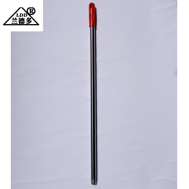 兰德多22mm加厚不锈钢拖把杆平面管单支一体螺纹芽接头加长扫把杆