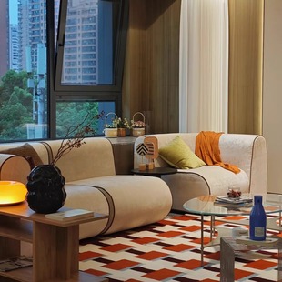 Loft Lift 原创设计师模块沙发山丘沙发组合模块混纺 沙发 Curv