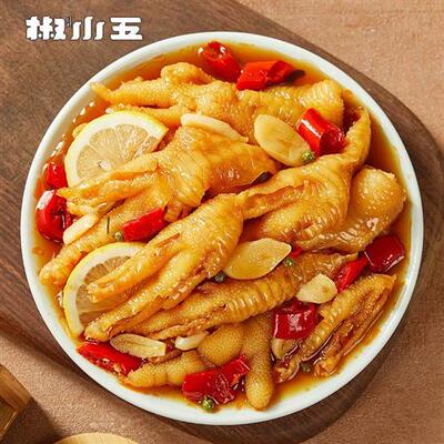 椒小五罐装酸辣柠檬无骨鸡爪1000gDL