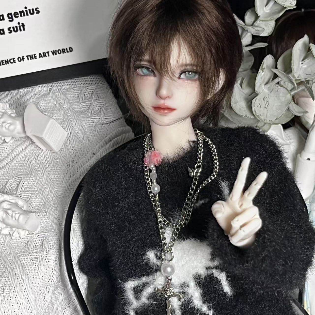 【四分BJD阿琅】大四分素体四分娃娃玩偶玩具