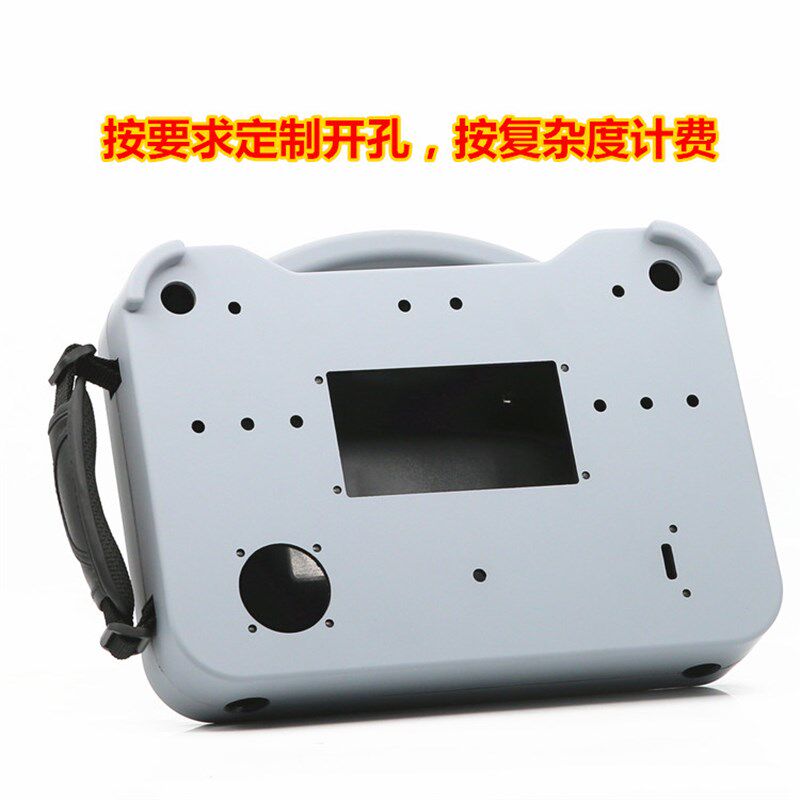 极速定制钻孔7寸10寸触控屏幕安装盒示教盒按钮盒手X轮摇杆箱台达