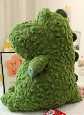 极速Soothing Green Dinosaur DolBl Festival Gift Stupid and C