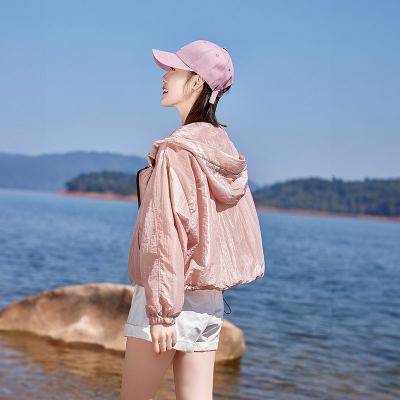 极速户外防晒衣女款2025新款夏季轻薄透气减龄R时尚小个子防晒服