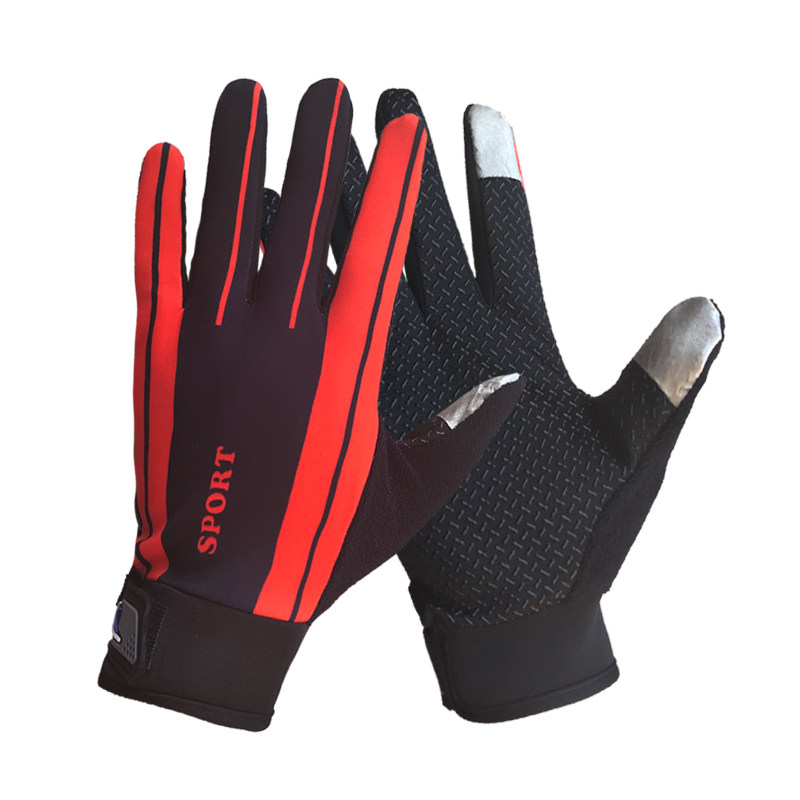 极速骑行手套男女薄m款摩托登山车公路五指触控屏幕防滑透气户外