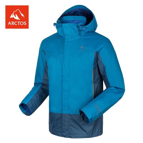 极速极星 男秋冬户外冲锋衣防水保z暖防风腋下透气单冲夹克 AGRB2