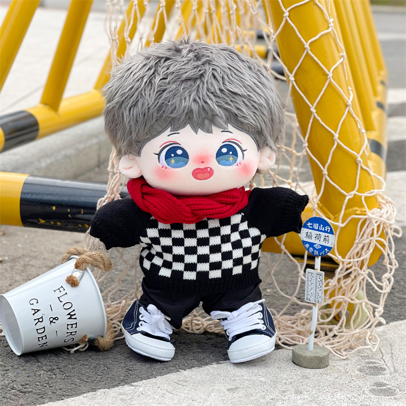 40cm凯伢宝棉花娃娃王俊凯骨架大尺寸玩偶明星公仔节日原创礼品