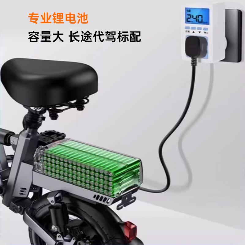 代驾折叠车48V30AH大容量后置锂电池电动车锂电池后货车尾架电瓶
