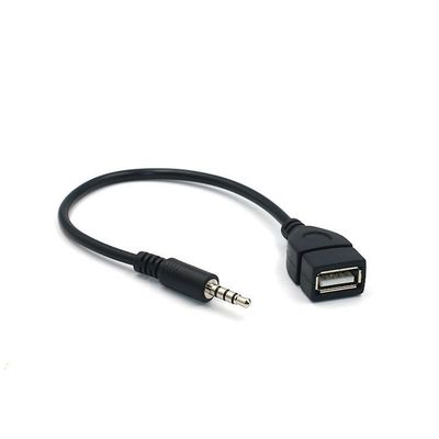 网红2019 HOT SALE 3.5mm Male Audio AUX Jack to USB 2.0 Type