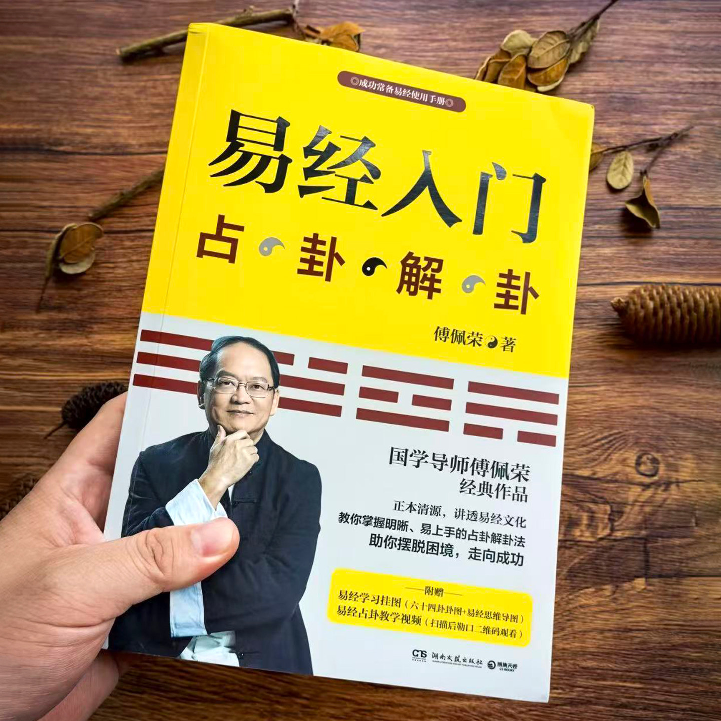 易经入门 傅佩荣百家讲坛导师 正版21新赠教学视频 周易六十四卦精解 解读64占解卦象图先后天八卦实操 国学经典中国传统文化书籍