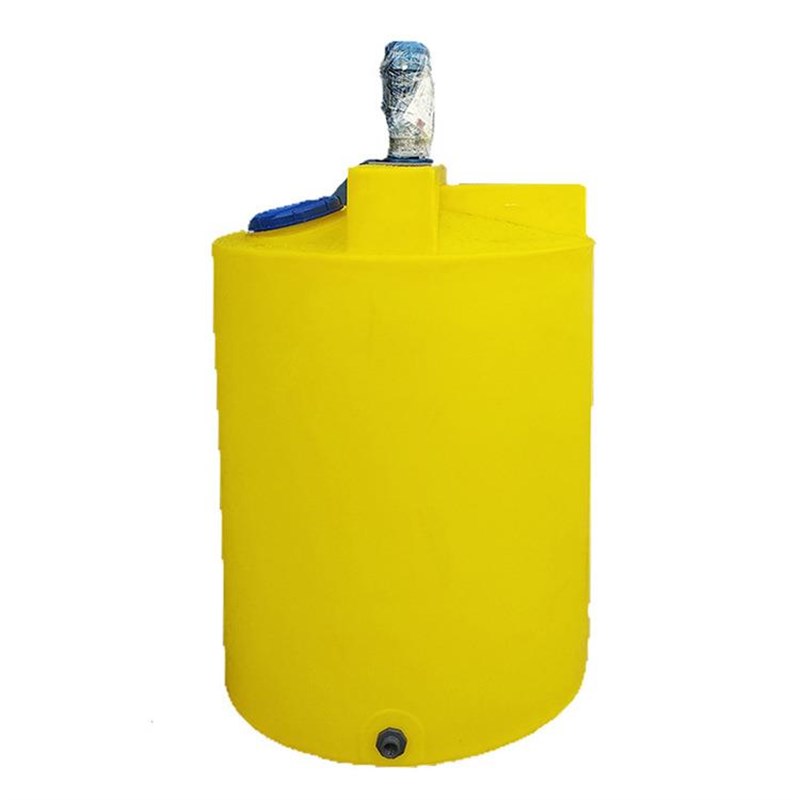 3000L加药装置洗洁s精搅拌桶加厚滚塑加药设备塑料洗衣液搅拌罐