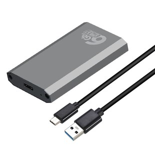 新Msata固态移动硬盘盒Mini转Usb3.0外置K盒硬盘盒高速Msata直插