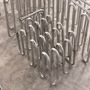 新10*1e紫铜管U型弯管 蛇形盘管导热油管散热片油箱水箱冷却循环