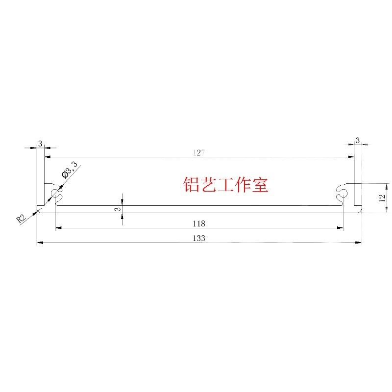 新133mm全铝3u机箱标准外壳服务器D工控箱短机架式ATX大板多硬盘,金属材料及制品,铝材/铝型材/铝合金,淘宝优惠券,粉丝福利购,淘宝优惠卷