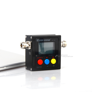 新驻波表SW-10l2对讲机测试天线驻波功率无线电测量仪数字显示频