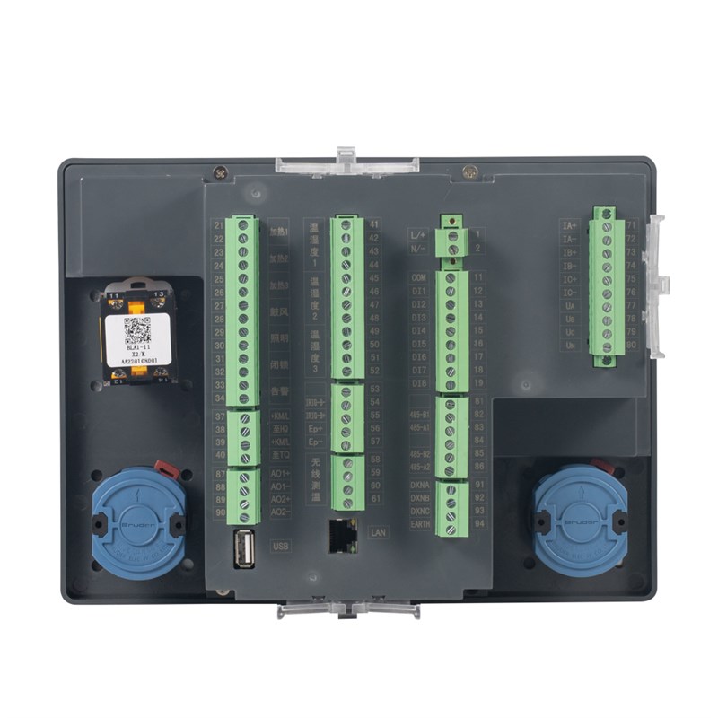 开关柜智能操控装置安科瑞ASrD500-N-WH2-C带485通讯2路测温模块