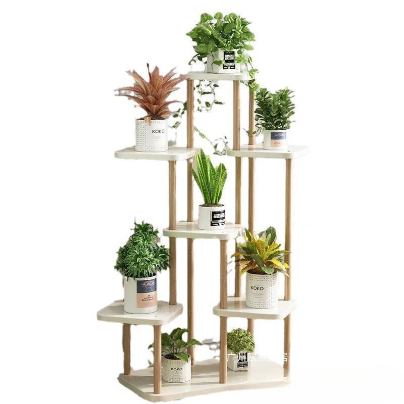 架子客厅落地式植置物架阳台植物摆放花H盆架绿JZX室内架轻奢现花