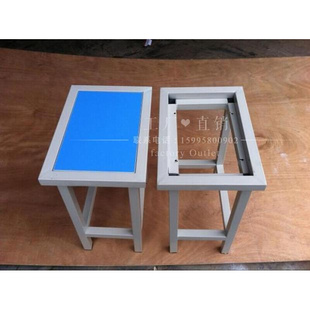 厂小方凳铁凳子钢管方管凳子铁框凳可定 车间方凳培训流水线服装