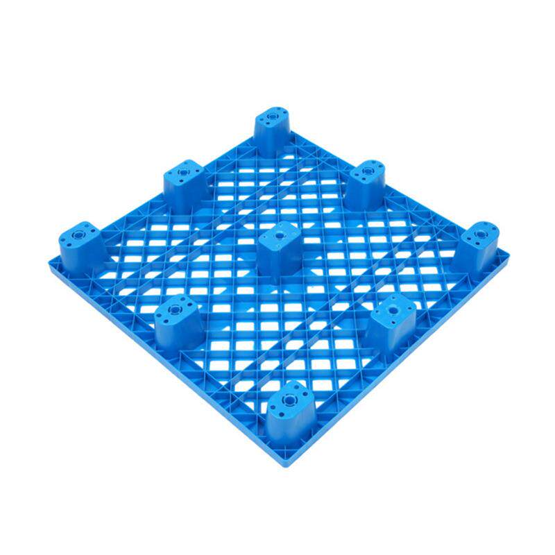 轻型塑料托盘1010网格九脚塑胶卡板1000*1000*150塑料防潮板垫板
