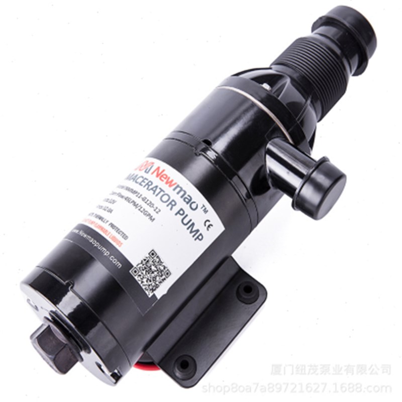 畅销款12V/24oV小型污水泵量大优惠房车游艇捣碎排污泵